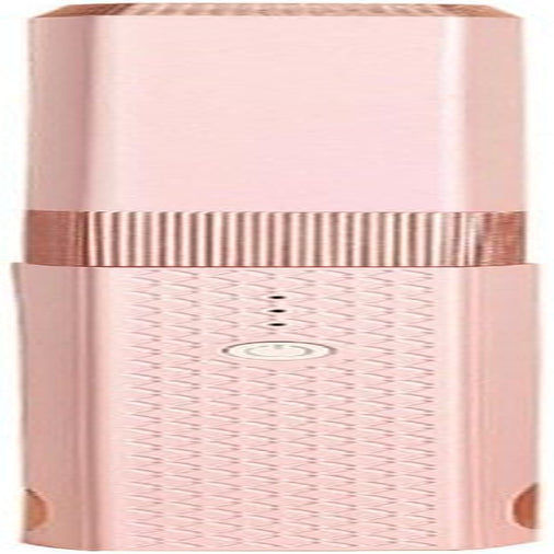 Cordless Hair Straightener, 2 in 1 Portable Mini Ceramic Flat Iron and Curler, USB-C Rechargeable Travel Straightener, Lock in Moisture & Shine, 3 Levels Adjustable (Pink)